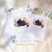 Pine Tree Forest Familienaam Aangepast retouradres Zelfinktende Stempel