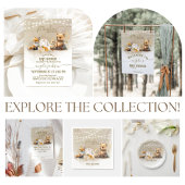 Woodland Animals Pompoen Herfst Baby shower welkom Hangend Wandkleed
