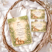 Woodland Deer Baby Shower Servet