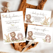 Woodland Greenery Zeg geen Baby-game-Poster Poster