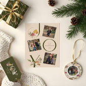 Joy rustieke bosrijke Waterverf paddenstoel kerst Inpakpapier Vel