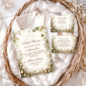 Woodland Mushroom Forest Boeken voor Baby Informatiekaartje