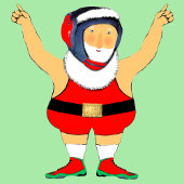 Wruiende kerstfeestdag met cadeau tissuepapier