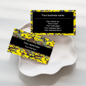 Gele en bruine camouflage, leger, leger post-it® notes