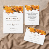 Herfstbloemen en bessen hart sticker (Personaliseer de collectie van deze zelfstandige maker.)