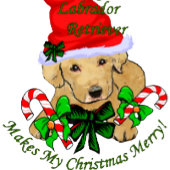 Yellow Labrador Retriever kerst Grosgrain Lint