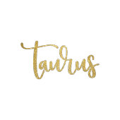 Zodiac Goddess | Cosmic Gold Taurus Astrologie Etiket
