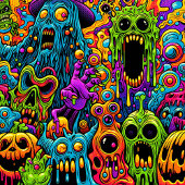 Halloweenfeest | Zombies en monsters Bedankzakje