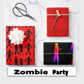 Zombie Party Tall Favor Box Bedankdoosjes