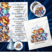 Een kleine pinda is onderweg | BABY SHOWER Spandoek