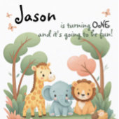 Verjaardagsuitnodiging Briefkaart