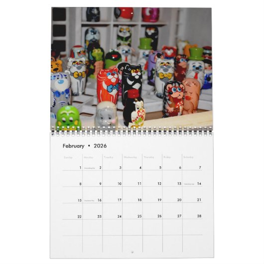 Collections Calendar Kalender (Feb 2026)