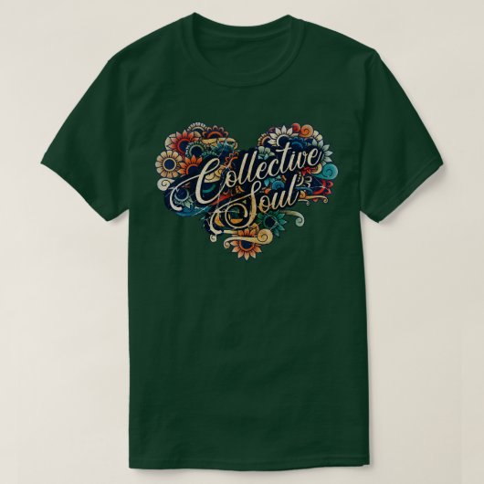 Collective Soul VIGNETTE  KLEUR T-shirt (Design voorkant)