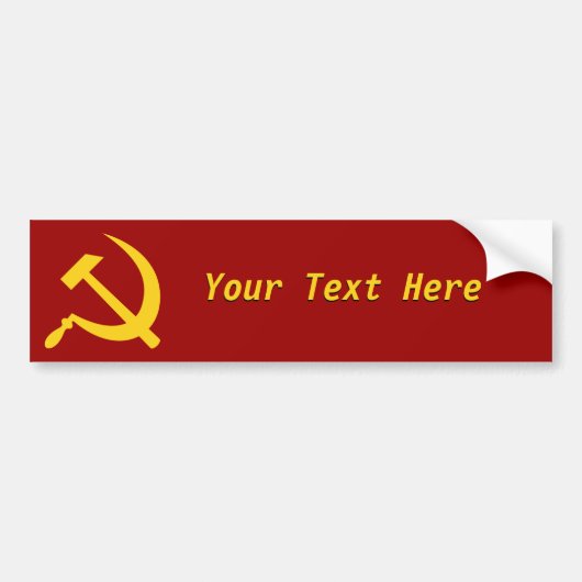 Collectivisme: Creëer Uw Bumpersticker (Voorkant)