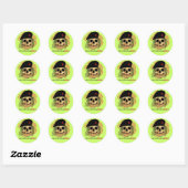 Collectivisme Kills Ronde Sticker (Vel)