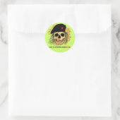 Collectivisme Kills Ronde Sticker (Tas)