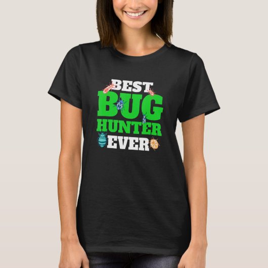 Collector Bug Catcher Bug Hunter T-shirt (Voorkant)
