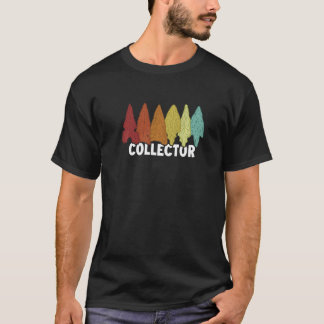 Collector Rocks Flint Artifact Hunter Arrowhead Co T-shirt