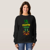 Collector Squad Funny Irish St Patrick Day Trui (Voorkant volledig)