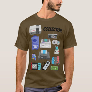 Collector Video Game Gift for Gamers T-shirt