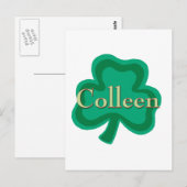 Colleen Briefkaart (Voorkant / Achterkant)