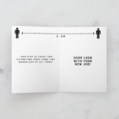 Collega Afscheidskaart - Veiligheid Eerst Kaart (Binnen)