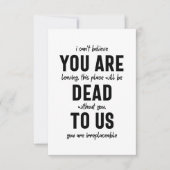 collega farewell, pensionering, medearbeider vaarw bedankkaart (Voorkant)