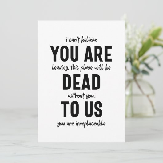 collega farewell, pensionering, medearbeider vaarw feestdagenkaart (Staand voorkant)