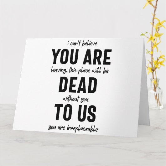 collega farewell, pensionering, medearbeider vaarw kaart (Gele Bloem)