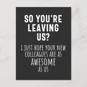 collega farewell, pensionering, medewerker, afsche feestdagenkaart