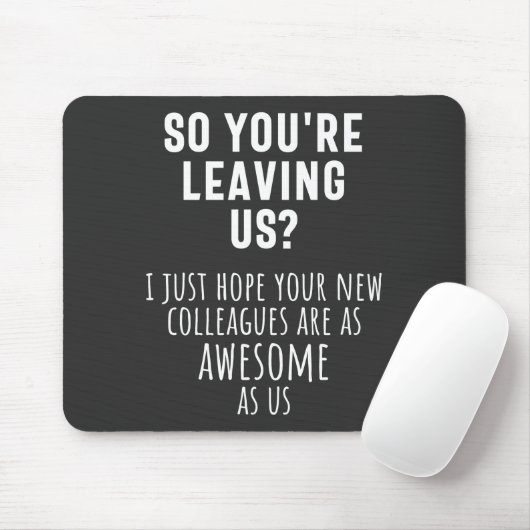 collega farewell, pensionering, medewerker, afsche muismat (Met muis)