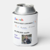 Collega FOTO Geschenken Baas Verpleegkundige Leraa Blikjeskoeler (Blikje Voorkant)