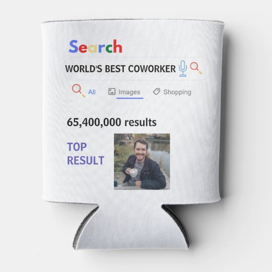 Collega FOTO Geschenken Baas Verpleegkundige Leraa Blikjeskoeler (Voorkant)