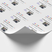 Collega FOTO Geschenken Baas Verpleegkundige Leraa Cadeaupapier (Hoek)