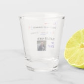 Collega FOTO Geschenken Baas Verpleegkundige Leraa Shot Glas (Achterkant)