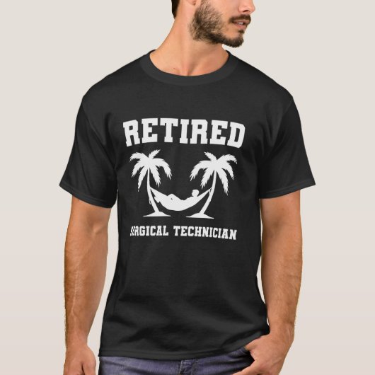 Collega Gepensioneerd Chirurgisch Technicus Pensio T-shirt (Voorkant)