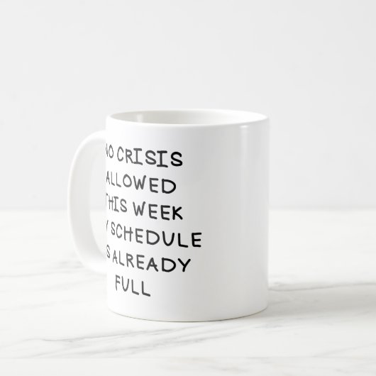 Collega Gift Coffee Mok Gepersonaliseerde Funny Co (Voorkant links)