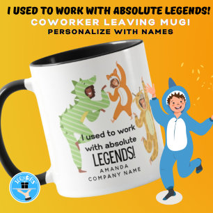 Collega - Ik werk met absolute legendes! Vertrek  Mok