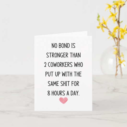 Collega Kaart (Gele Bloem)