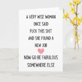 Collega Kaart (Gele Bloem)