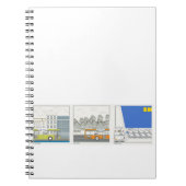 Collega roept spiraal Notitieboek uit (Voorkant)