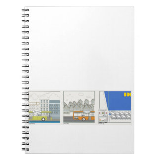 Collega roept spiraal Notitieboek uit