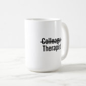 Collega therapeut koffiemok (Voorkant rechts)