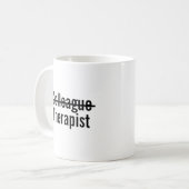 Collega therapeut koffiemok (Voorkant links)