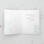 Collega verpleegkundigen dag, bruin, wilde bloemen kaart (Binnen)