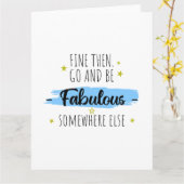 Collega vertrekt, gaat weg, afscheidscadeau kaart (Gele Bloem)