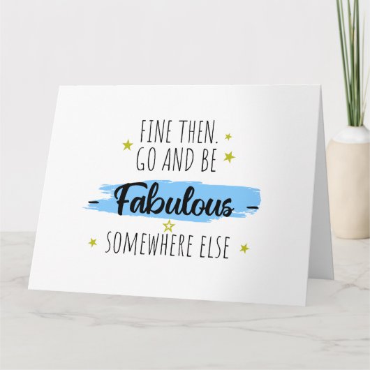 Collega vertrekt, gaat weg, afscheidscadeau kaart (Voorkant)