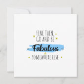 Collega vertrekt, gaat weg, afscheidscadeau kaart (Voorkant)