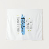 Collega vertrekt, gaat weg, afscheidscadeau wandkleed (Voorkant (horizontaal))