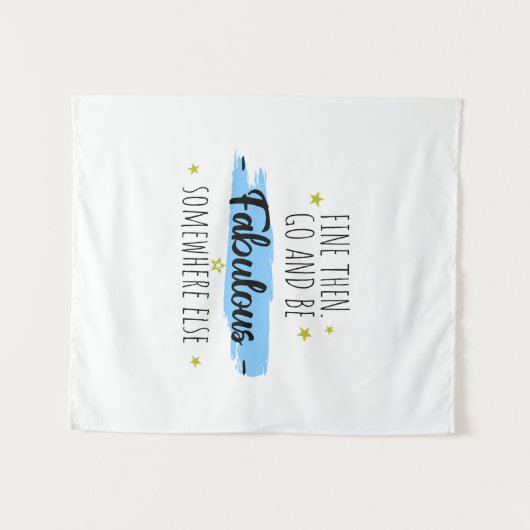 Collega vertrekt, gaat weg, afscheidscadeau wandkleed (Voorkant (horizontaal))